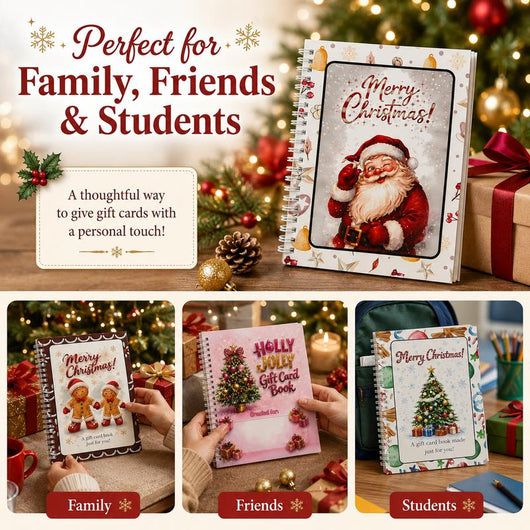 Christmas Gift Card Book
