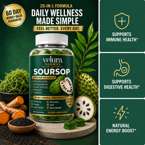 Soursop 20-in-1 Gummies