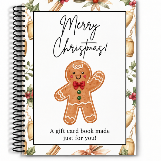 Christmas Gift Card Book