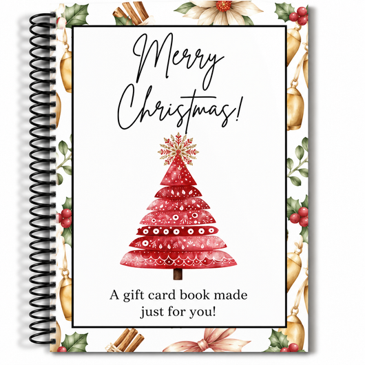 Christmas Gift Card Book