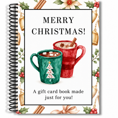 Christmas Gift Card Book