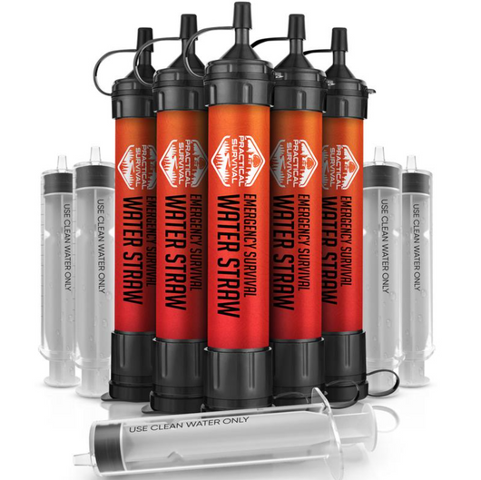 Velura High Capacity Emergency Survival Water Straws