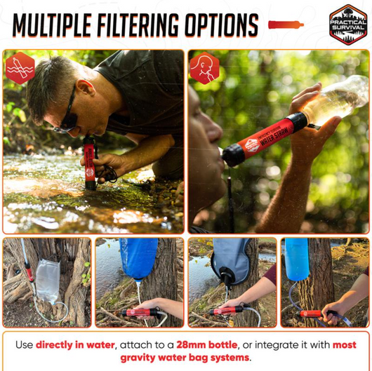 Velura High Capacity Emergency Survival Water Straws